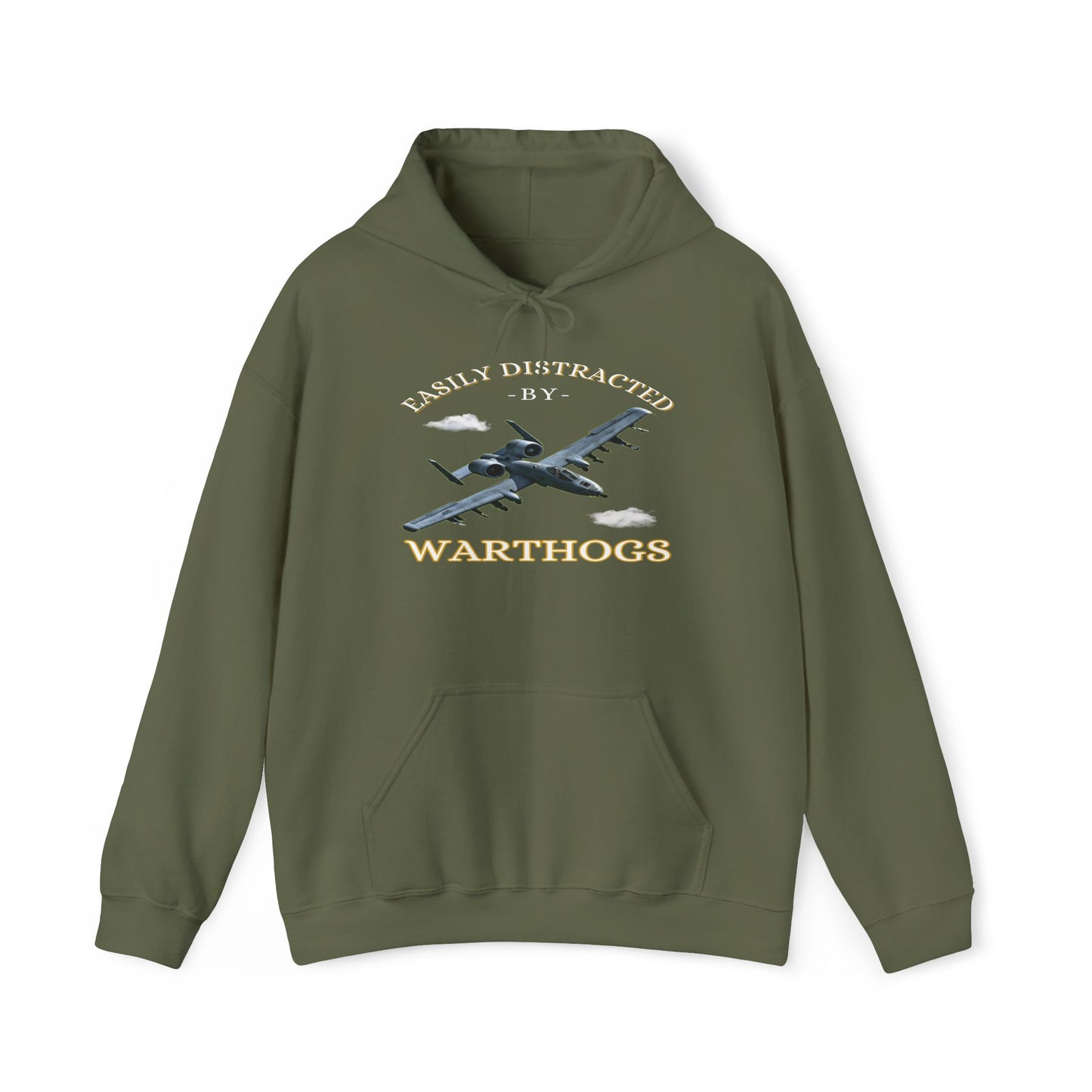 Easily Distracted By Warthogs Hoodie