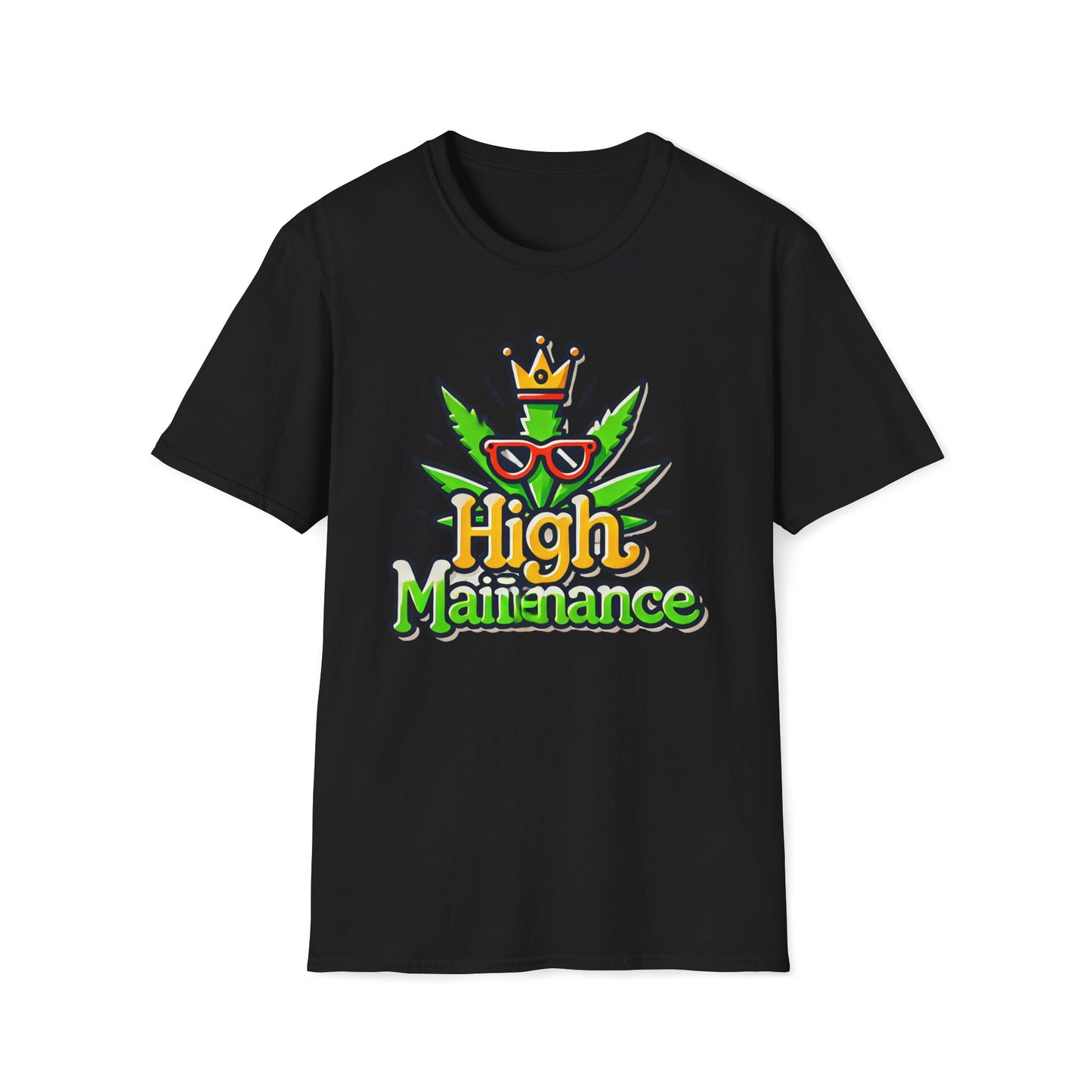 High Maintenance Green King Leaf T-Shirt