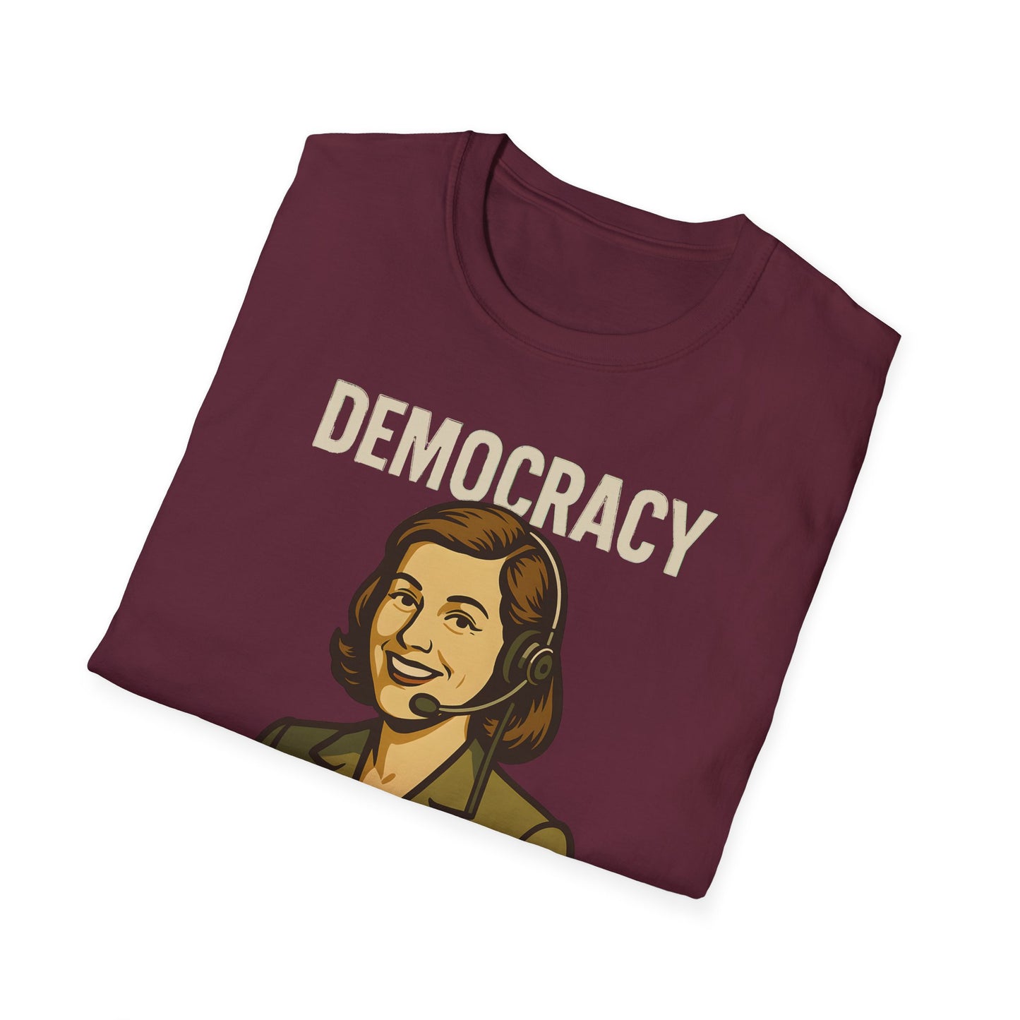 Democracy Please Hold T-Shirt