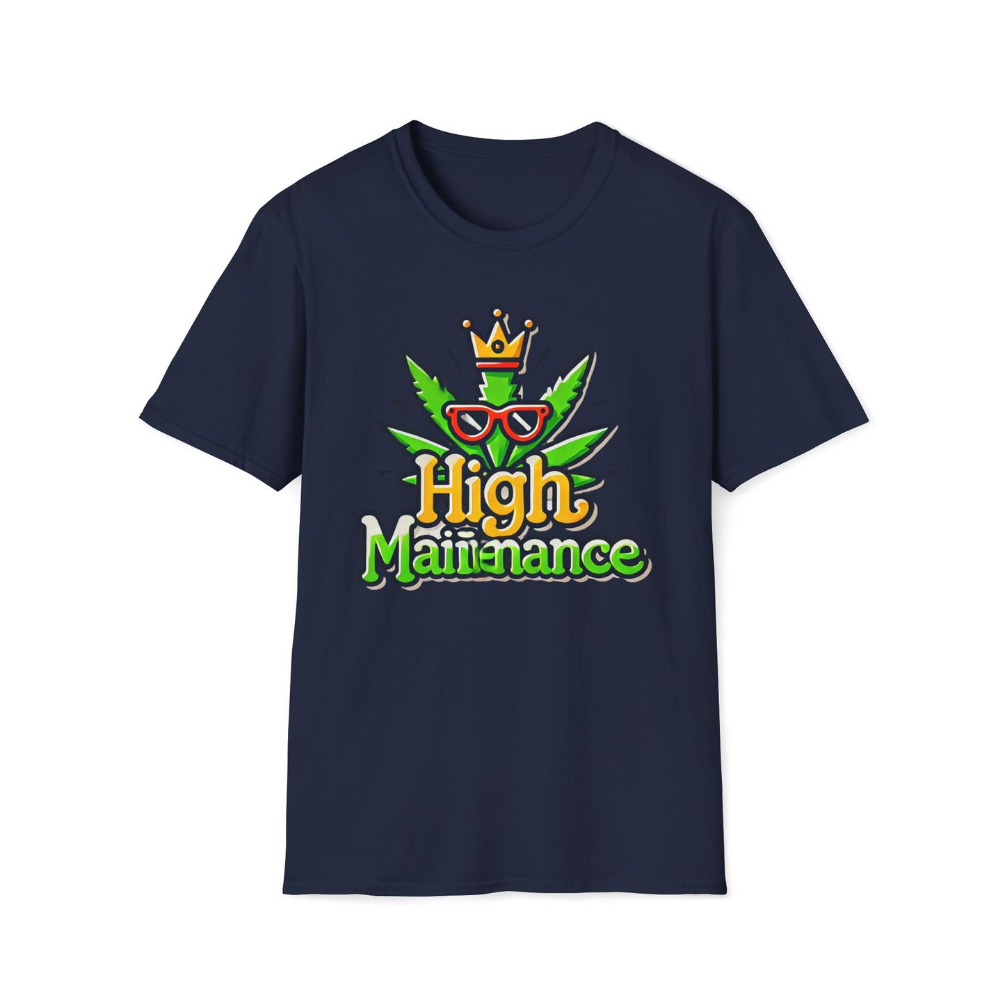 High Maintenance Green King Leaf T-Shirt