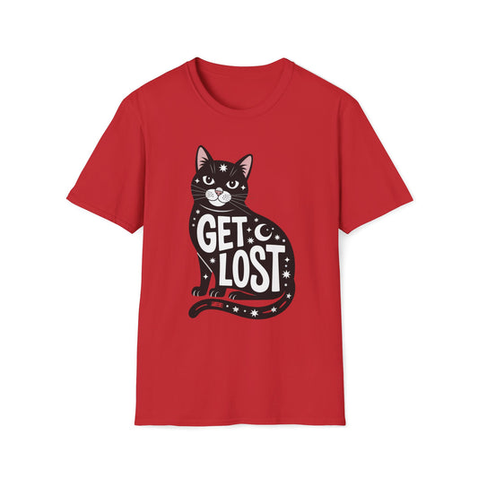 Cosmic Cat Get Lost T-Shirt