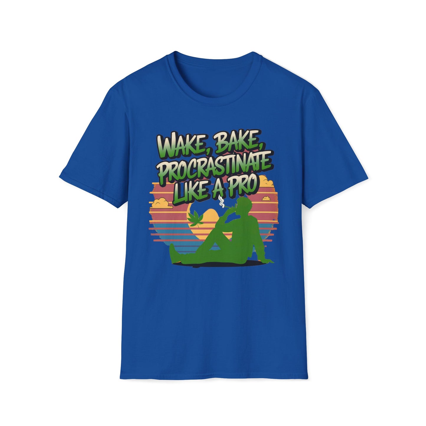 Wake Bake Procrastinate Like A Pro T-Shirt