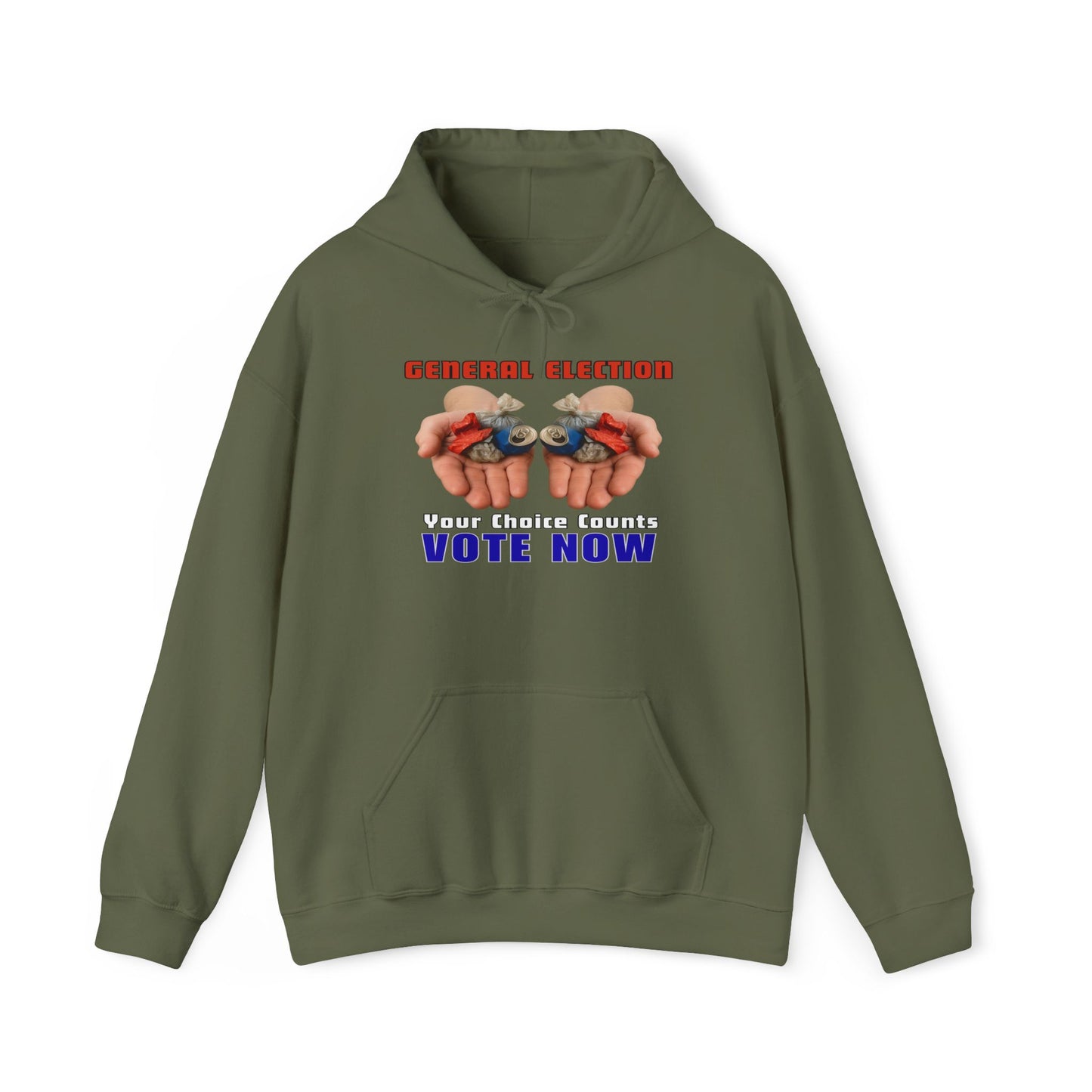Your Choice Counts Vote Now Hoodie