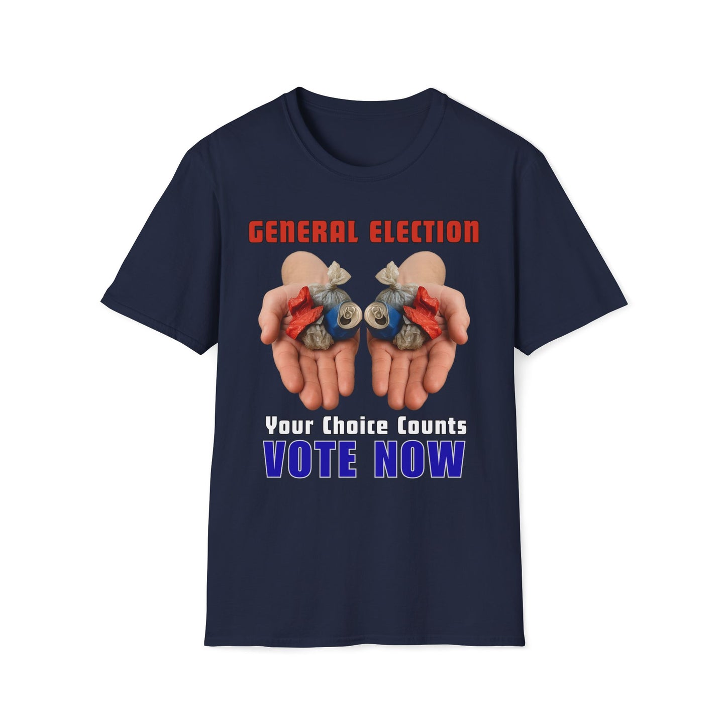 Your Choice Counts Vote Now T-Shirt