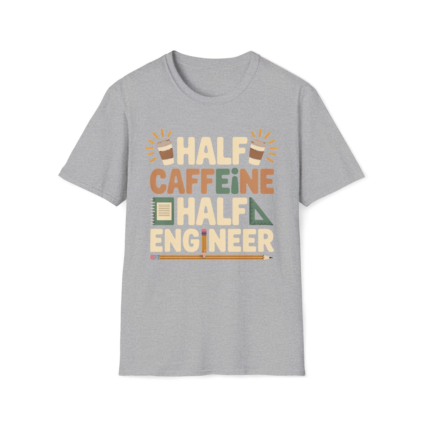 Half Coffee Half Engineer T-Shirt
