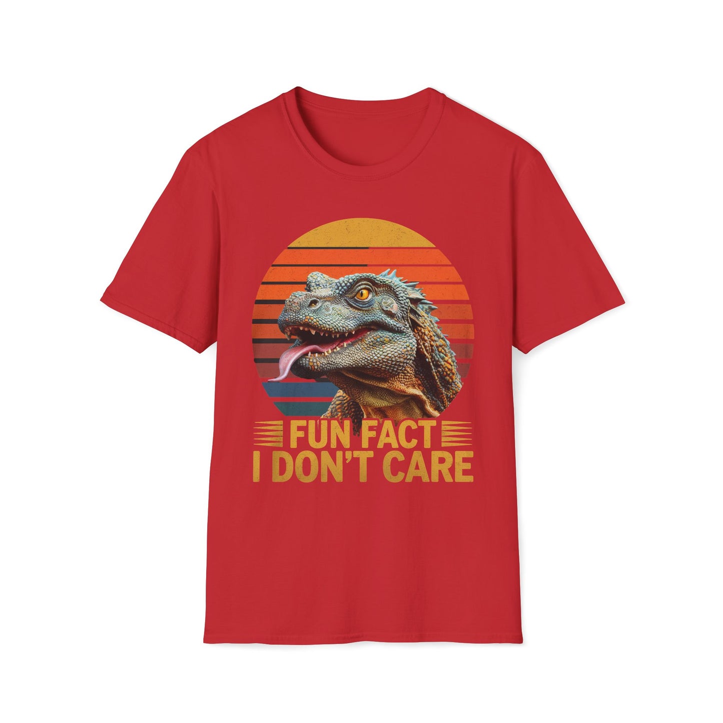 Fun Fact I Don't Care T Rex T-Shirt