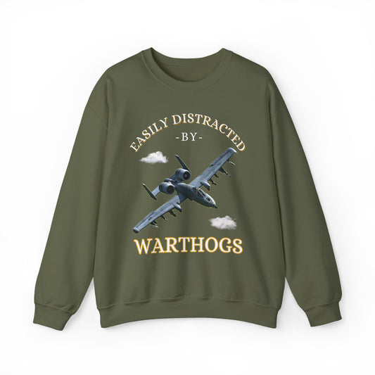 Easily Distracted By Warthogs Crewneck