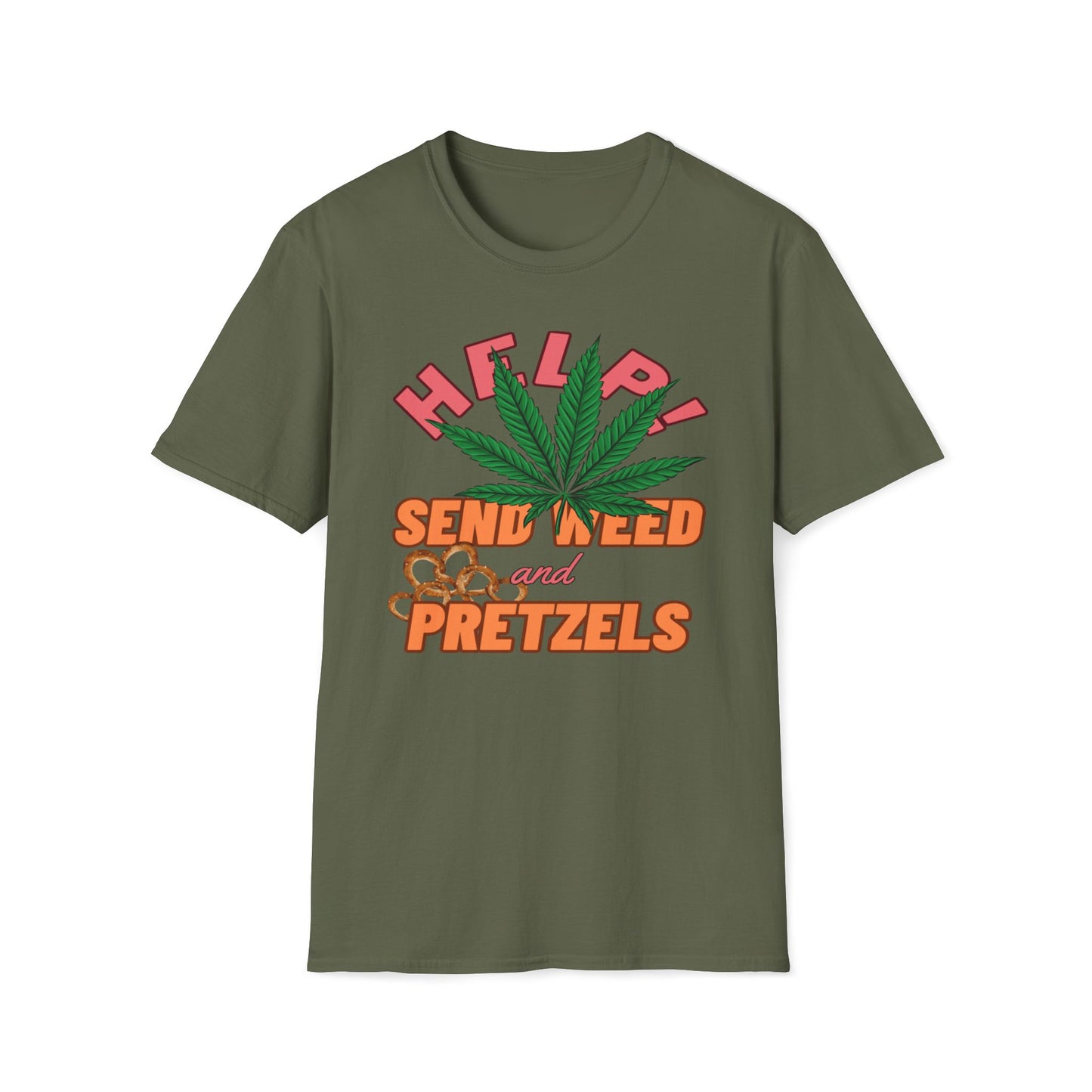 Help! Send Weed And Pretzels T-Shirt
