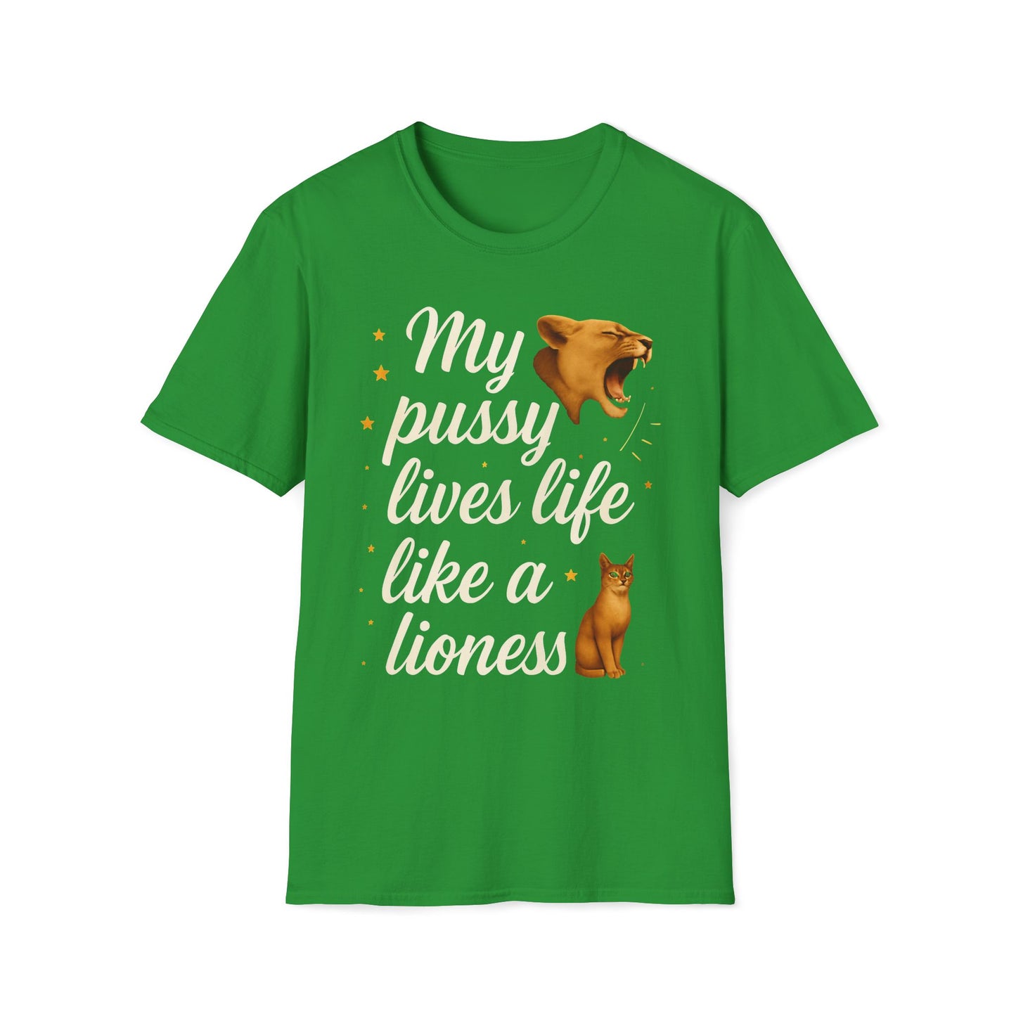 My Pussy Lives Life Like A Lioness T-Shirt