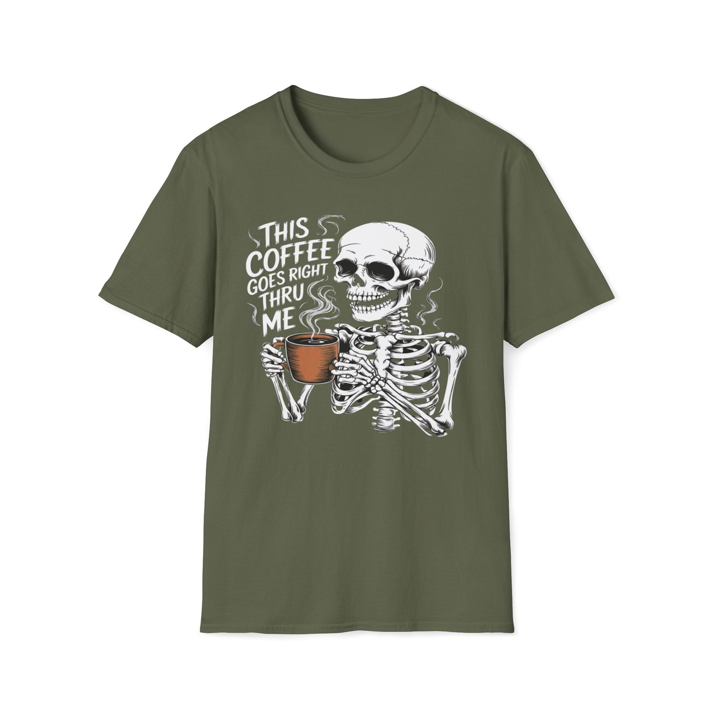 This Coffee Goes Right Through Me T-Shirt
