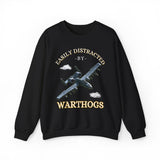 Easily Distracted By Warthogs Crewneck