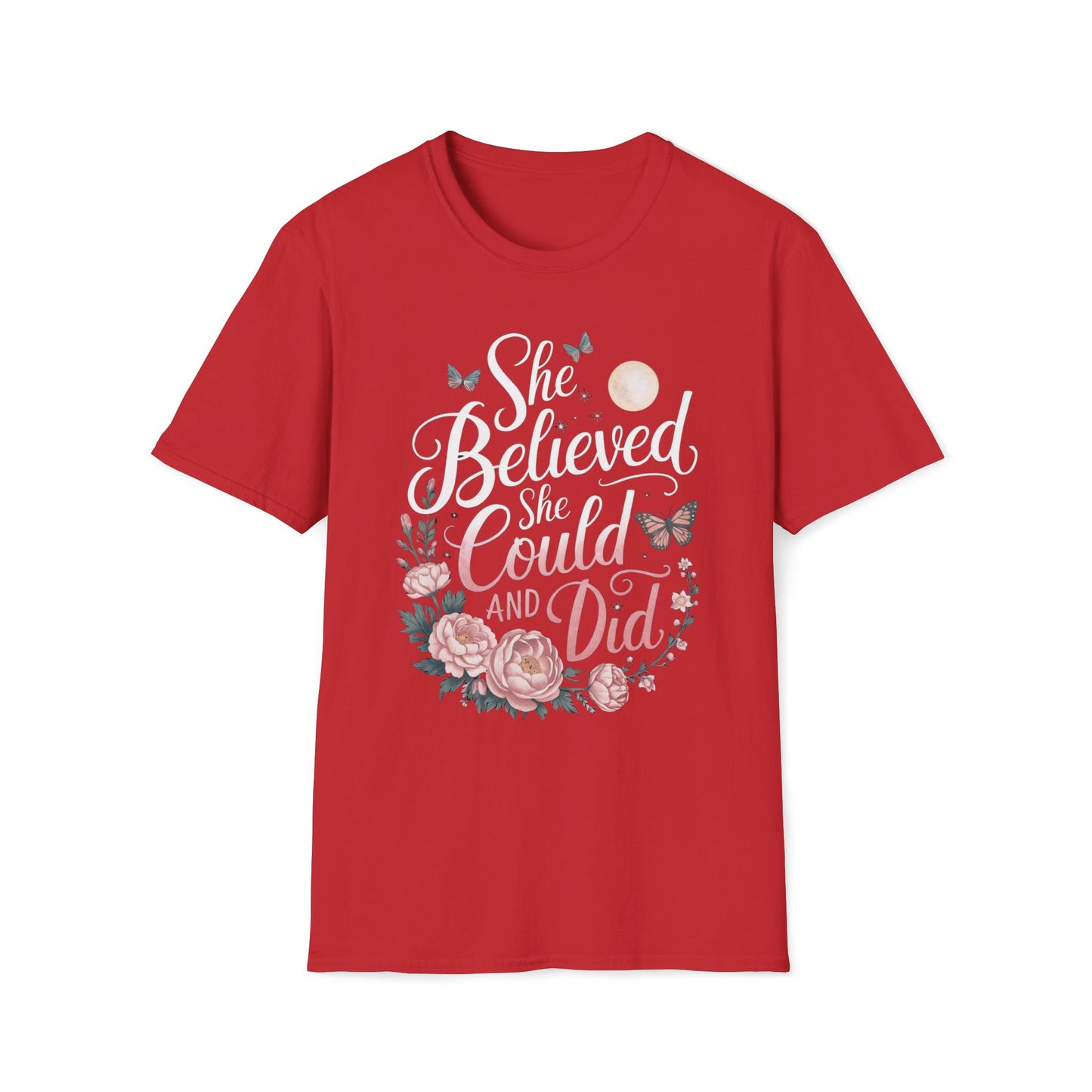 She Believed She Could And She Did T-Shirt