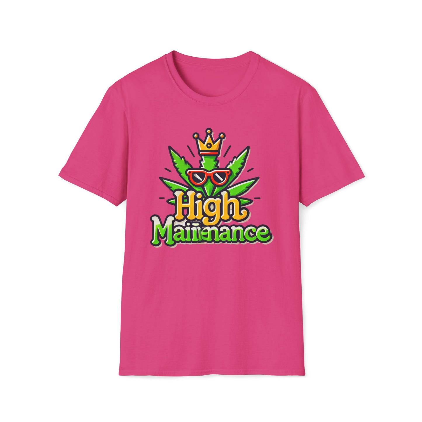 High Maintenance Green King Leaf T-Shirt