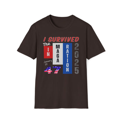 I Survived The InMAGAration 2025 T-Shirt
