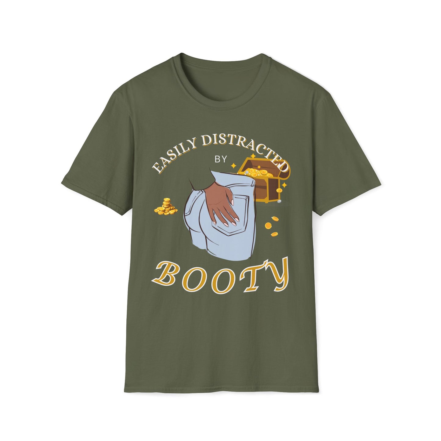 Easily Distracted By Booty T-Shirt