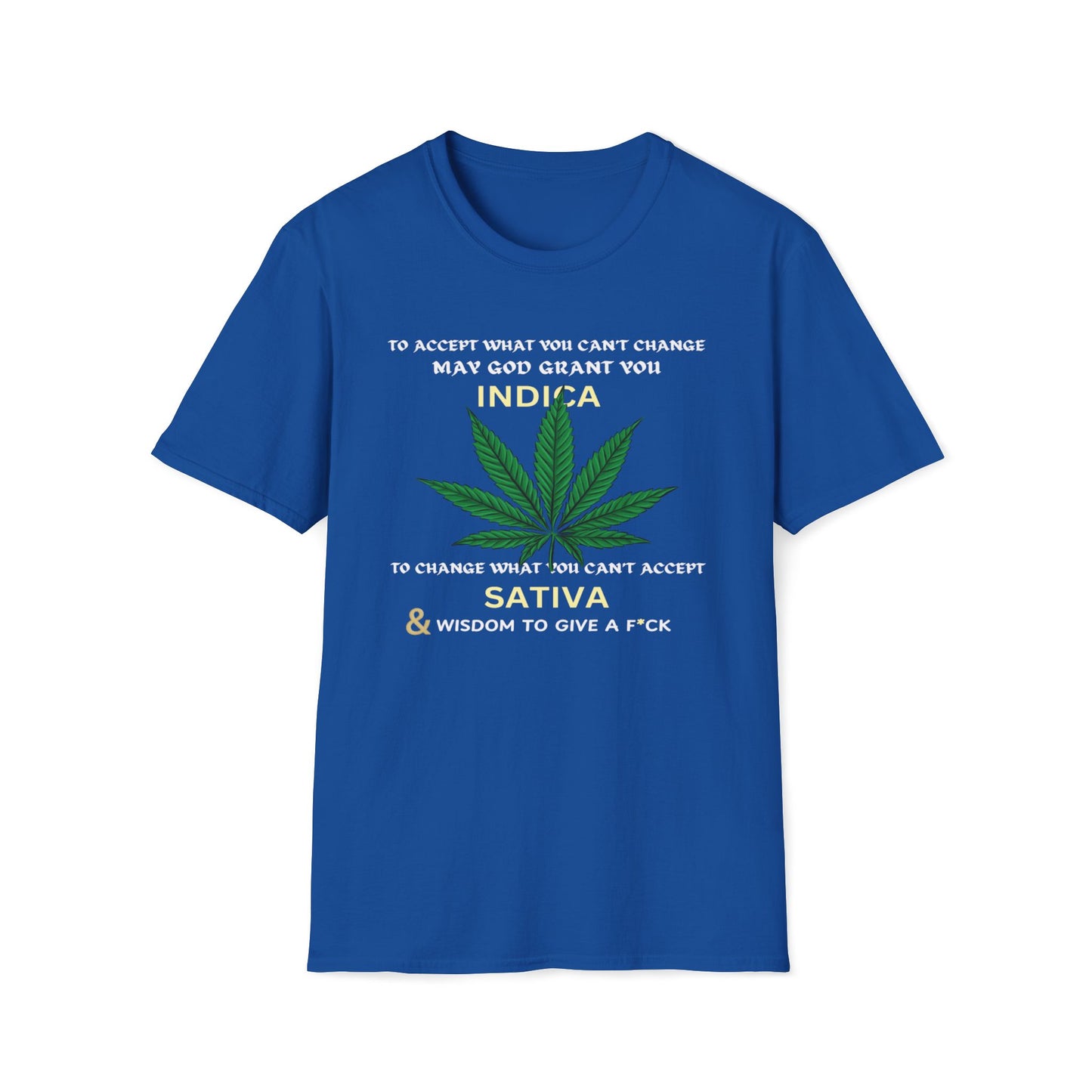 To Accept, Indica, To Change, Sativa T-Shirt
