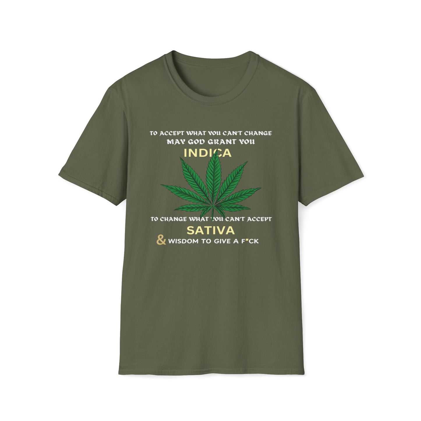 To Accept, Indica, To Change, Sativa T-Shirt