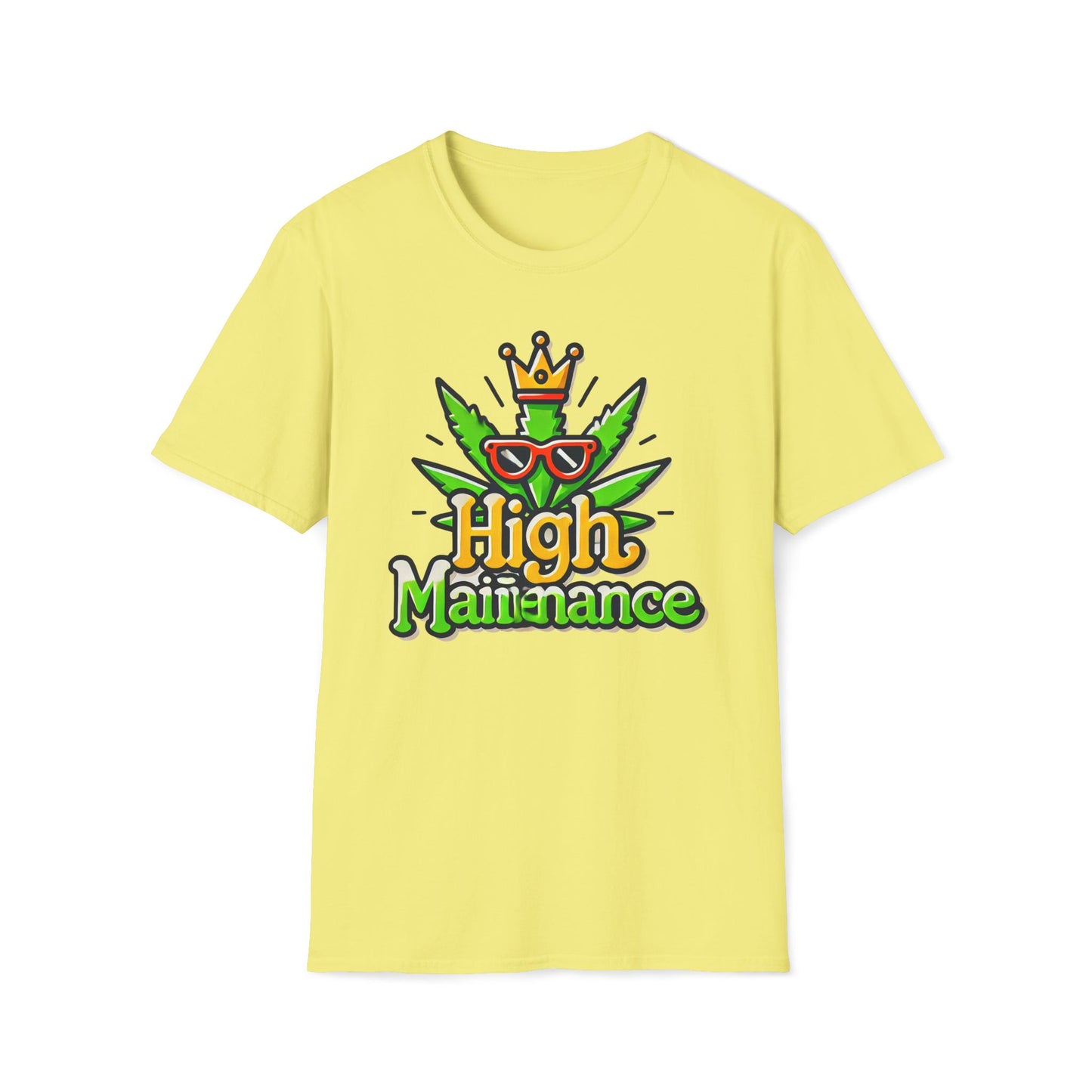 High Maintenance Green King Leaf T-Shirt