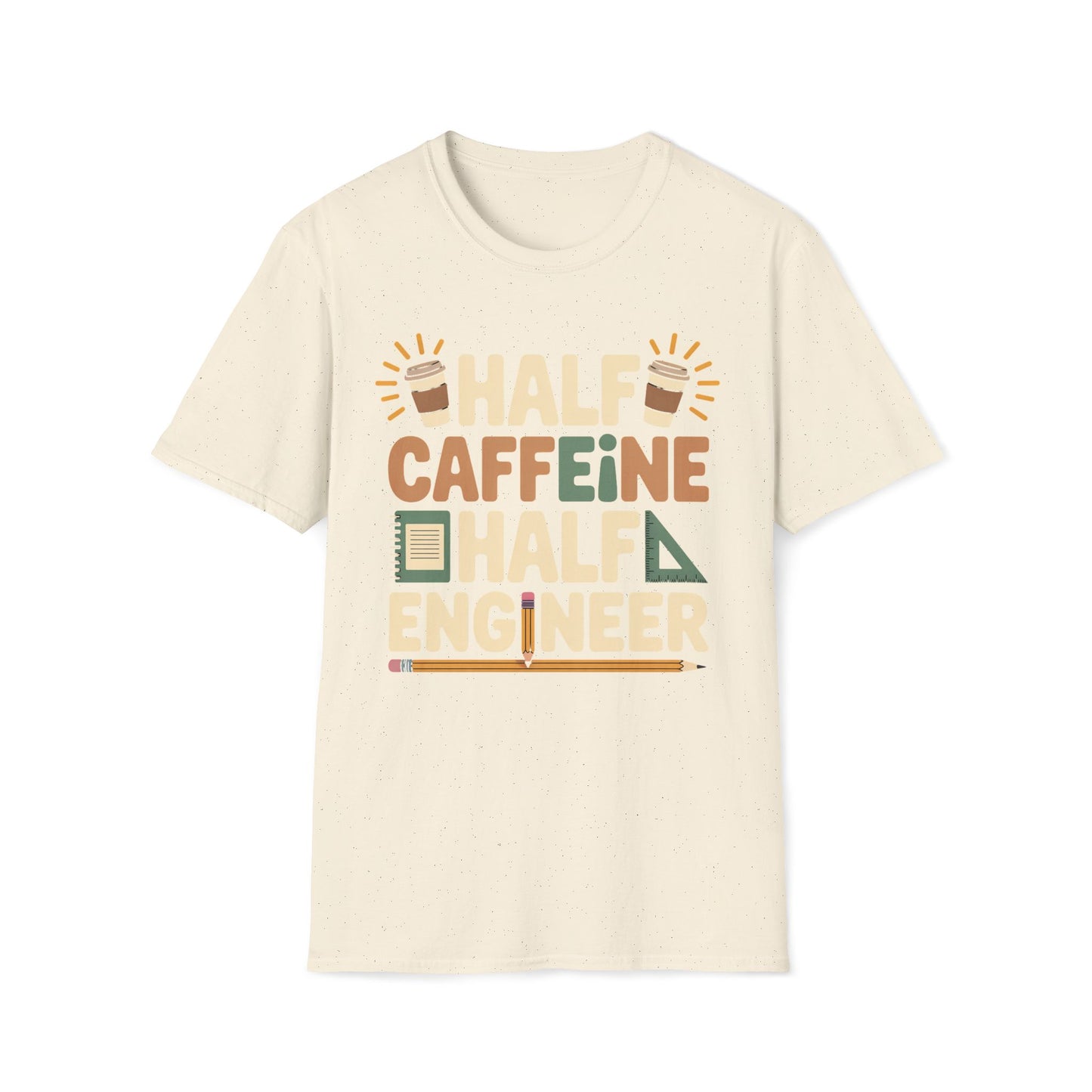 Half Coffee Half Engineer T-Shirt