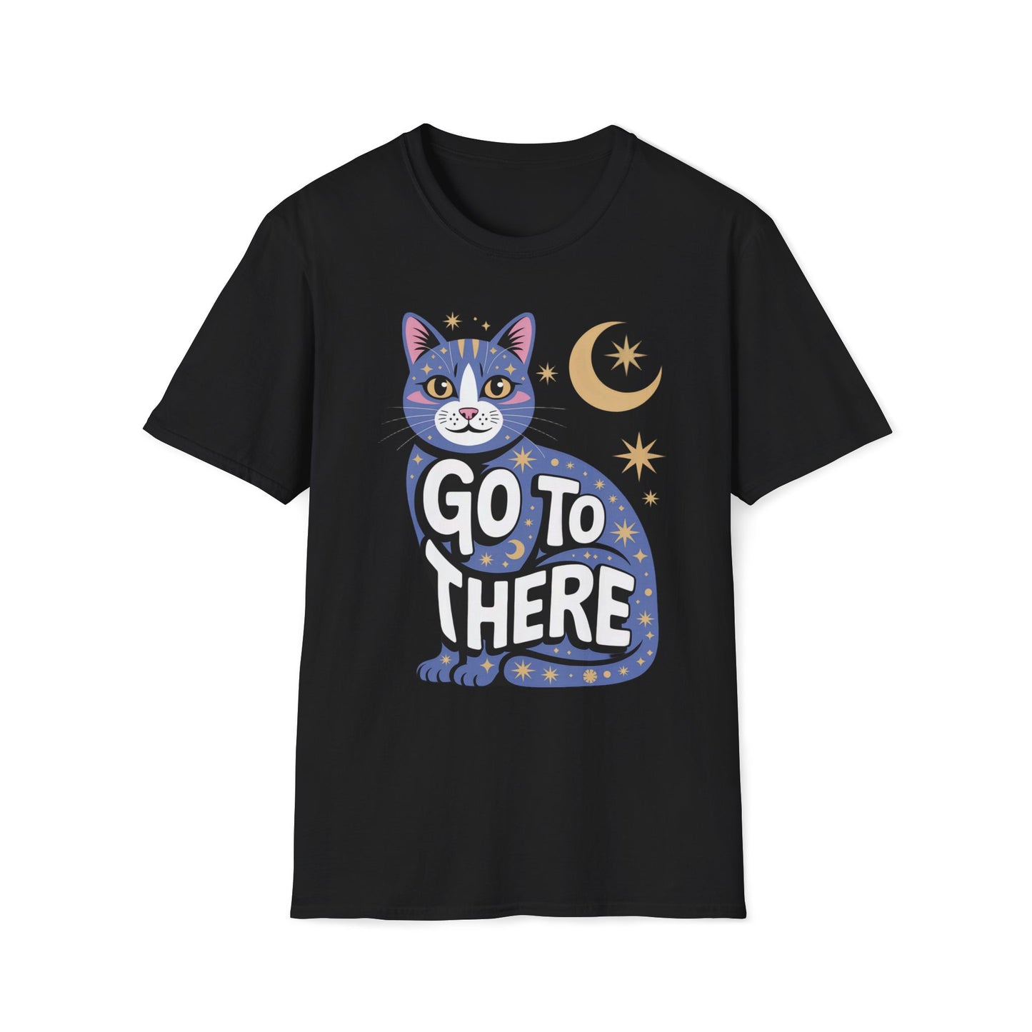 Cosmic Cat Go To There T-Shirt