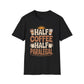 Half Coffee Half Paralegal T-Shirt