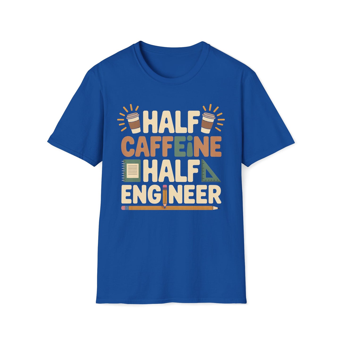 Half Coffee Half Engineer T-Shirt