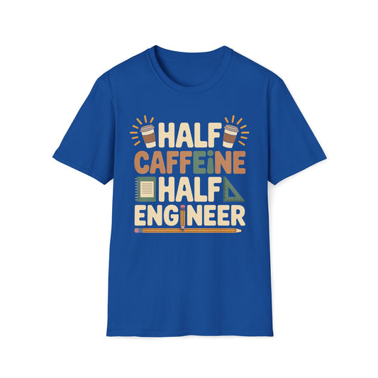 Half Coffee Half Engineer T-Shirt