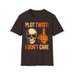 Apathetic Skeleton Doesn't Care T-Shirt