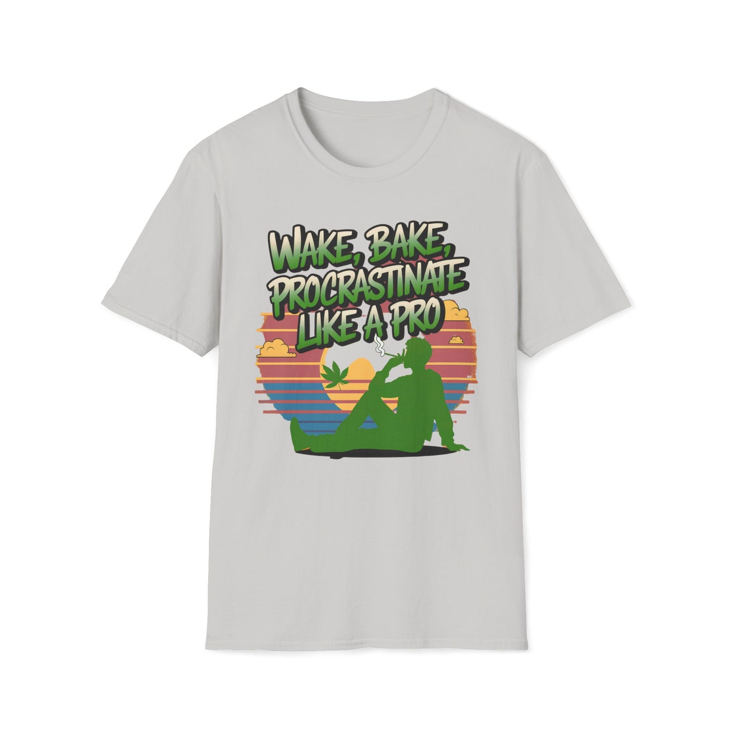 Wake Bake Procrastinate Like A Pro T-Shirt