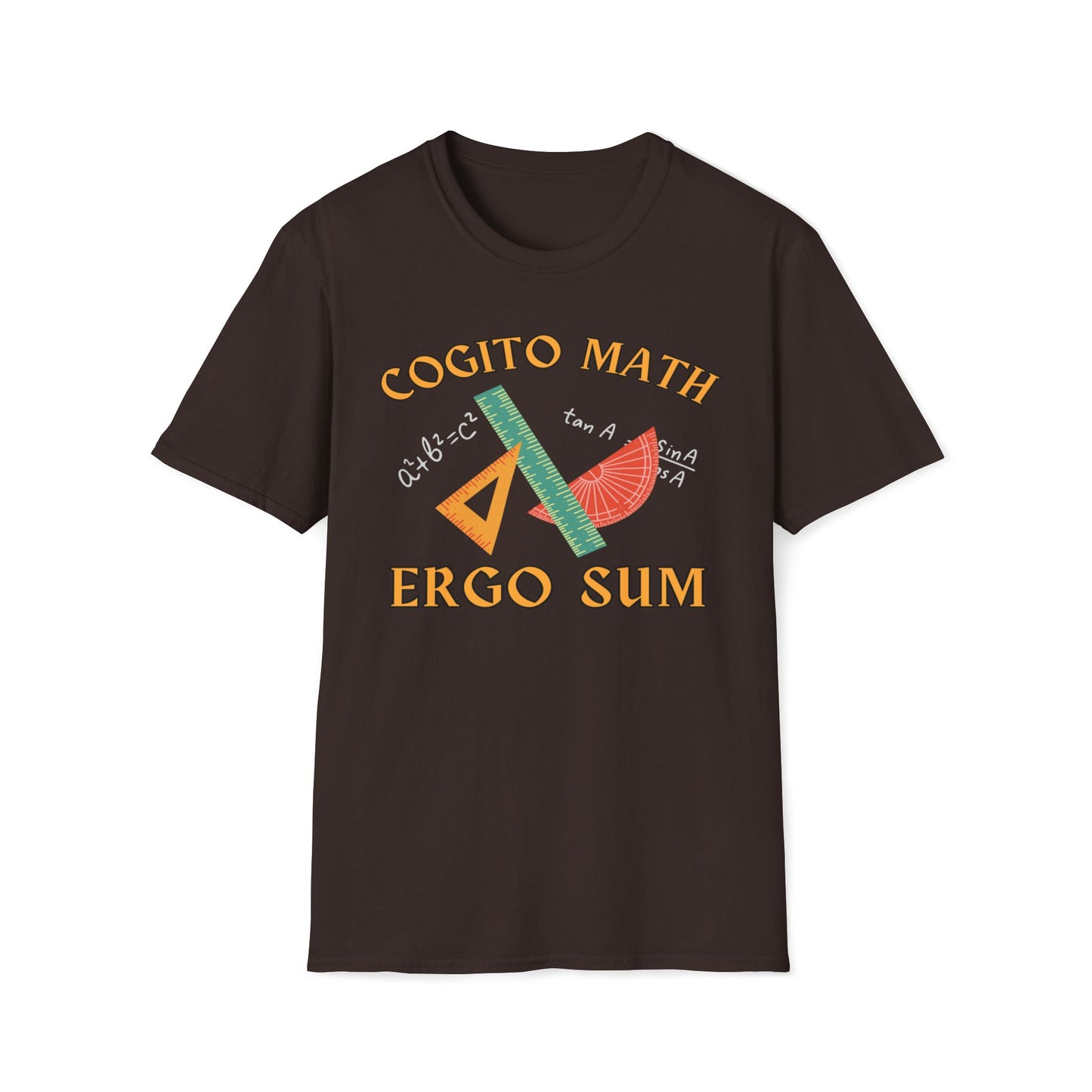 Cogito Math Ergo Sum (I Think Math Therefore I Am) T-Shirt