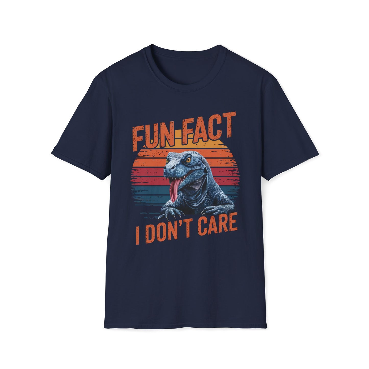 Fun Fact I Don't Care Tyrannosaurus Rex T-Shirt