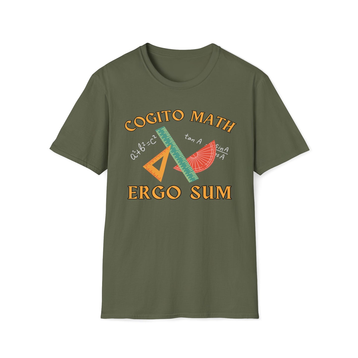 Cogito Math Ergo Sum (I Think Math Therefore I Am) T-Shirt