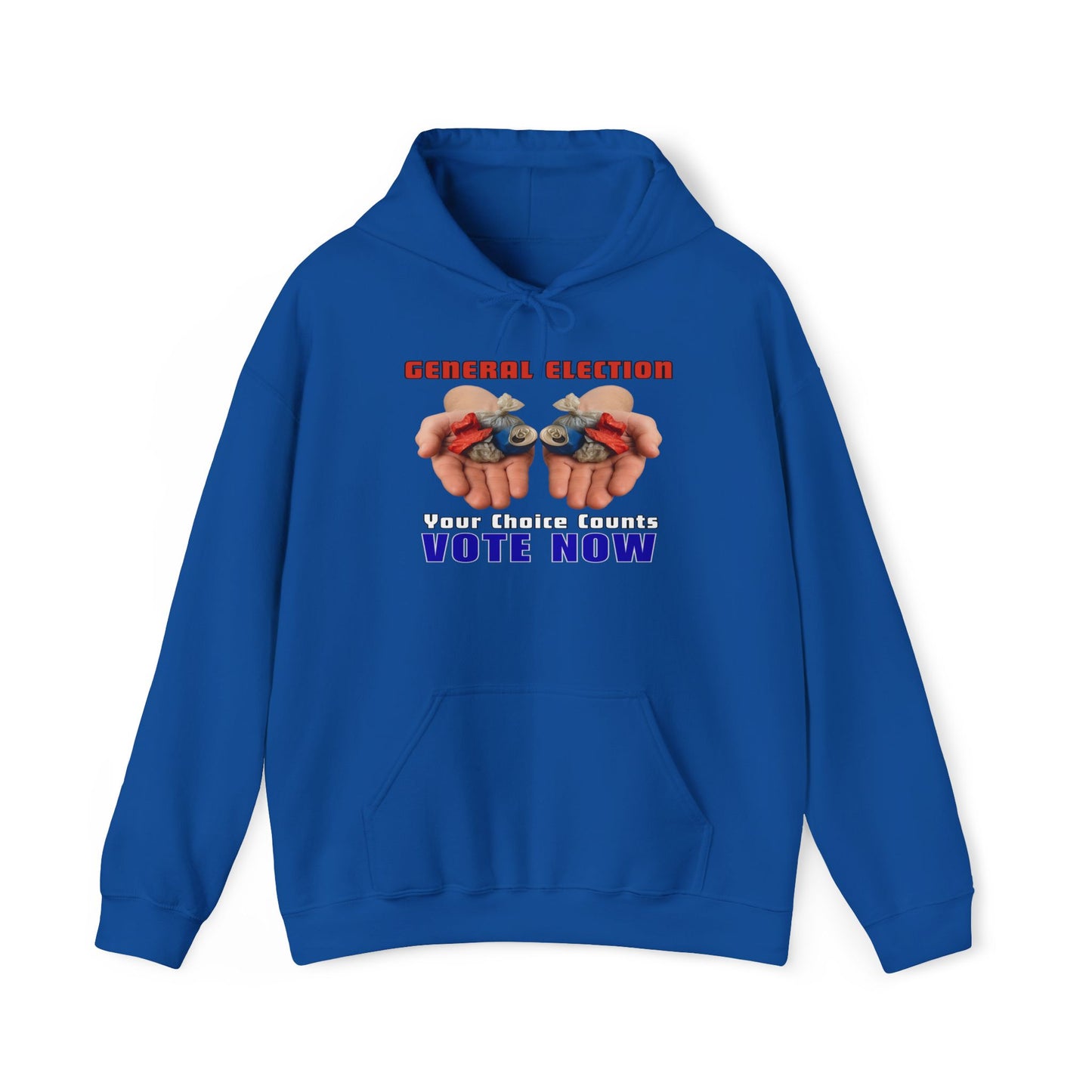 Your Choice Counts Vote Now Hoodie