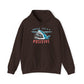Just Stay Positive Shark Hoodie