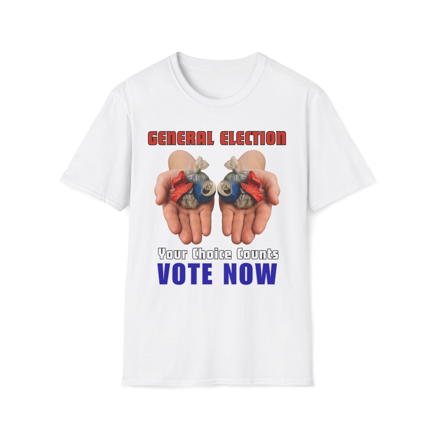 Your Choice Counts Vote Now T-Shirt
