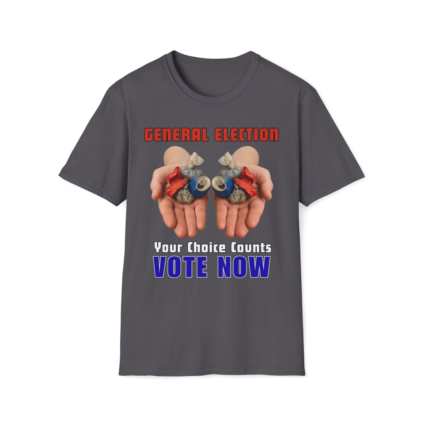 Your Choice Counts Vote Now T-Shirt