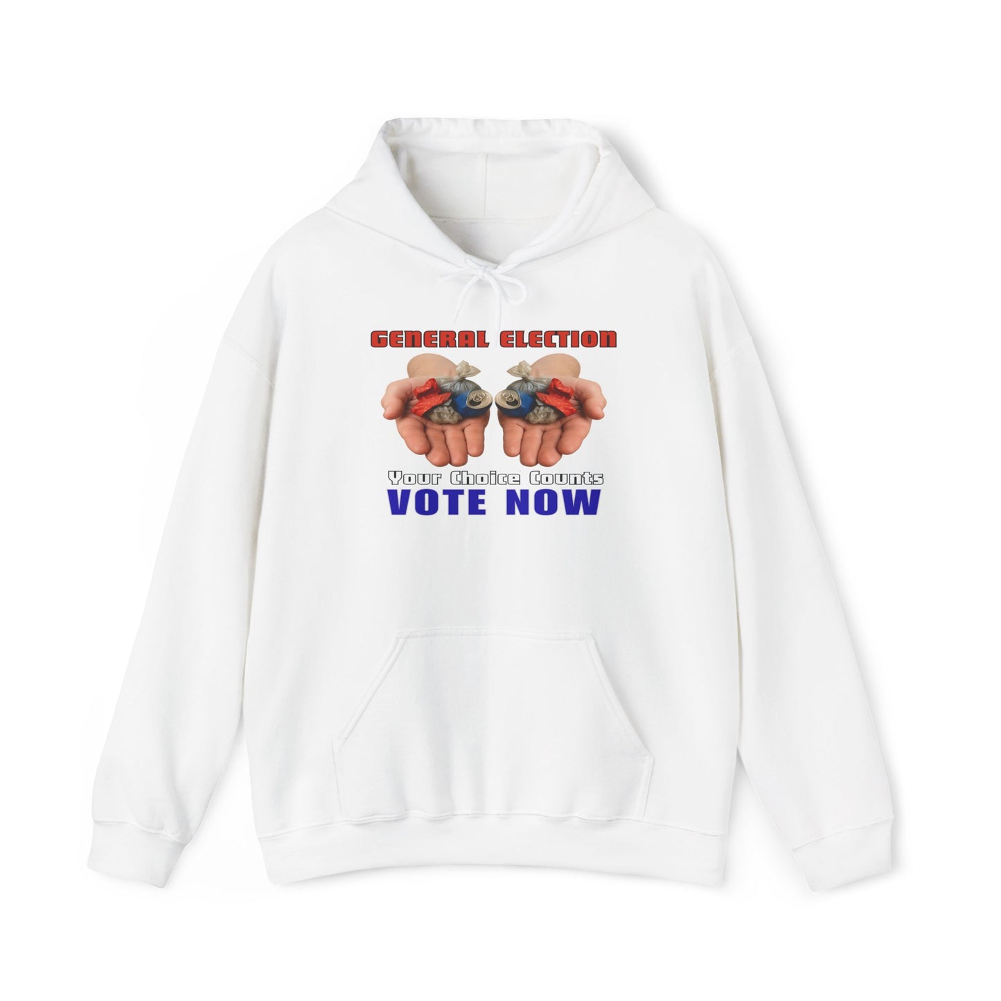 Your Choice Counts Vote Now Hoodie