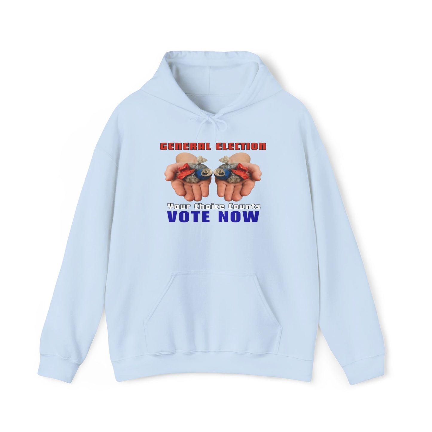 Your Choice Counts Vote Now Hoodie
