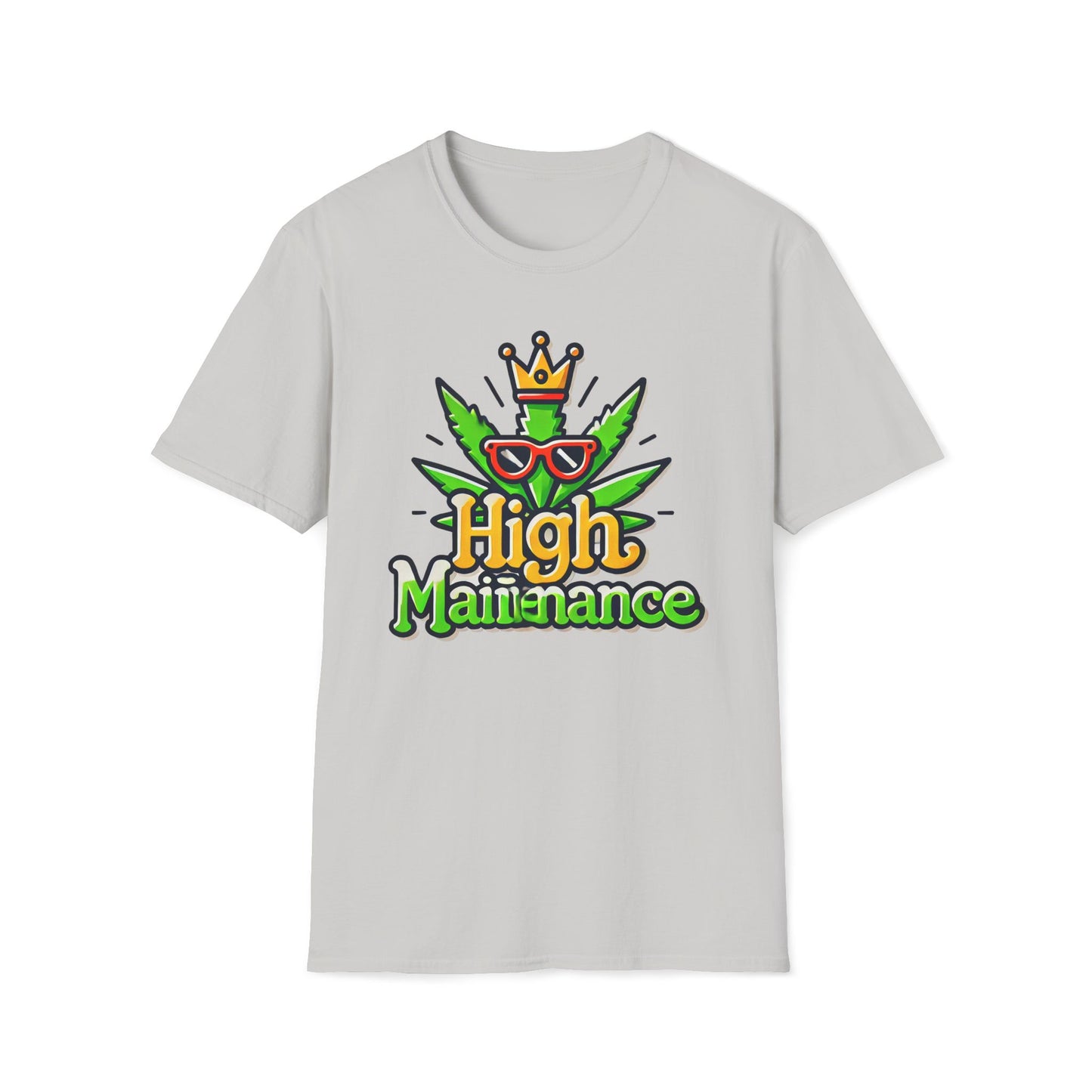 High Maintenance Green King Leaf T-Shirt