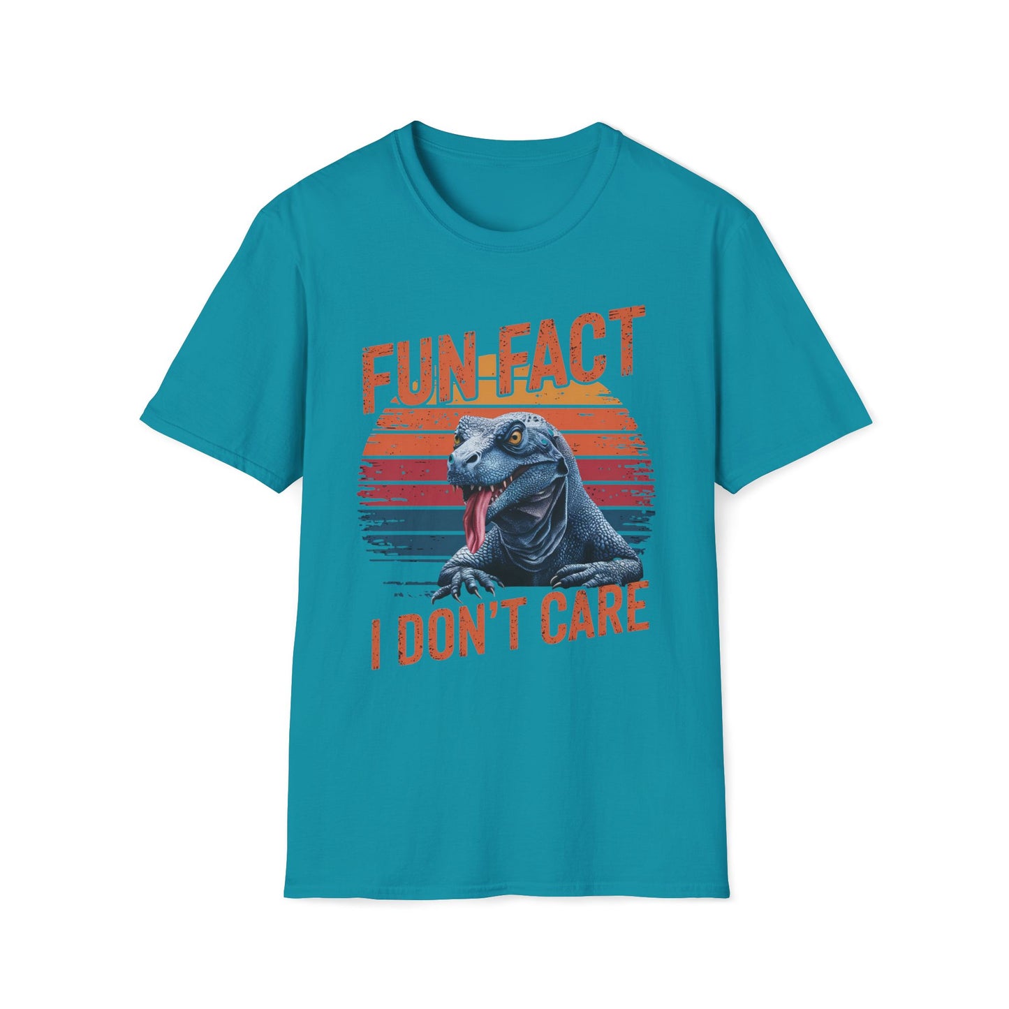 Fun Fact I Don't Care Tyrannosaurus Rex T-Shirt