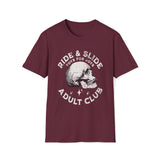 Ride & Slide Toys For Joys Adult Club T-Shirt