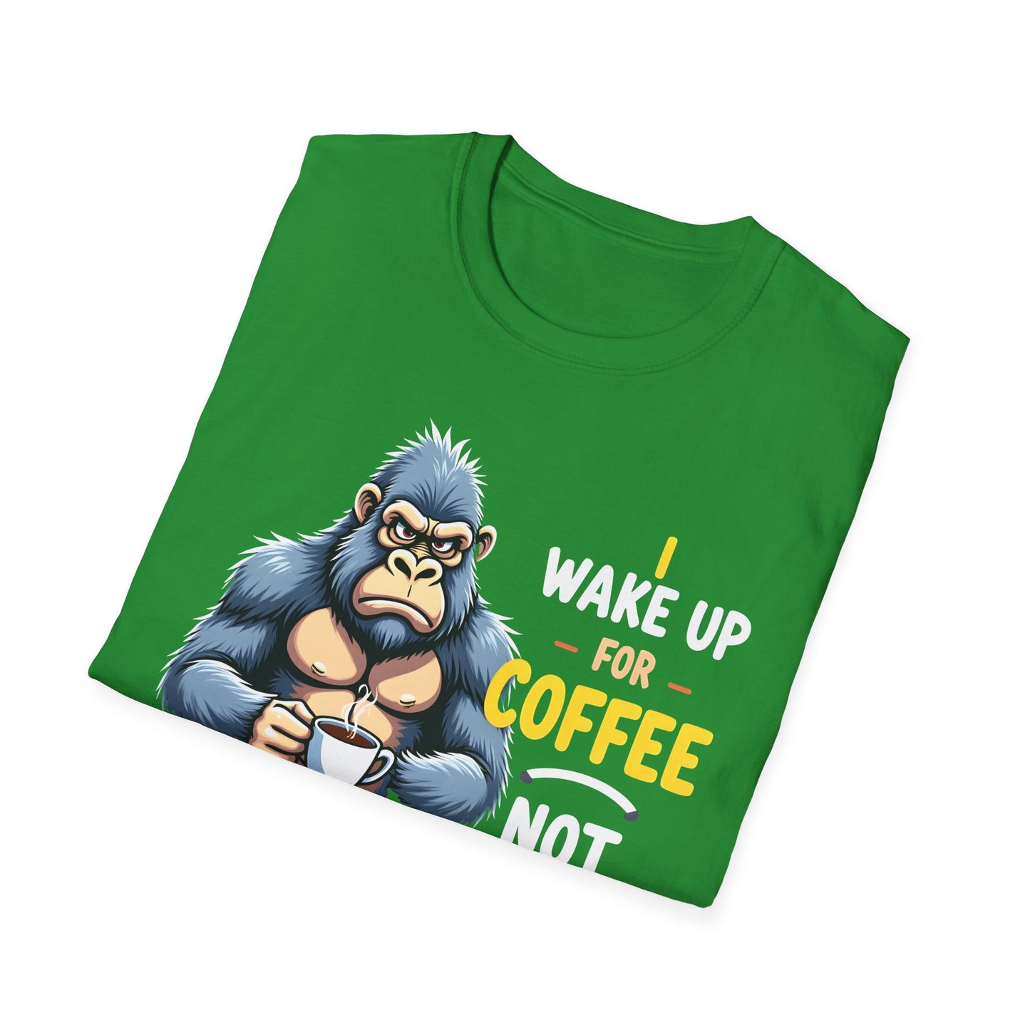 I Wake Up For Coffee Not For Work T-Shirt