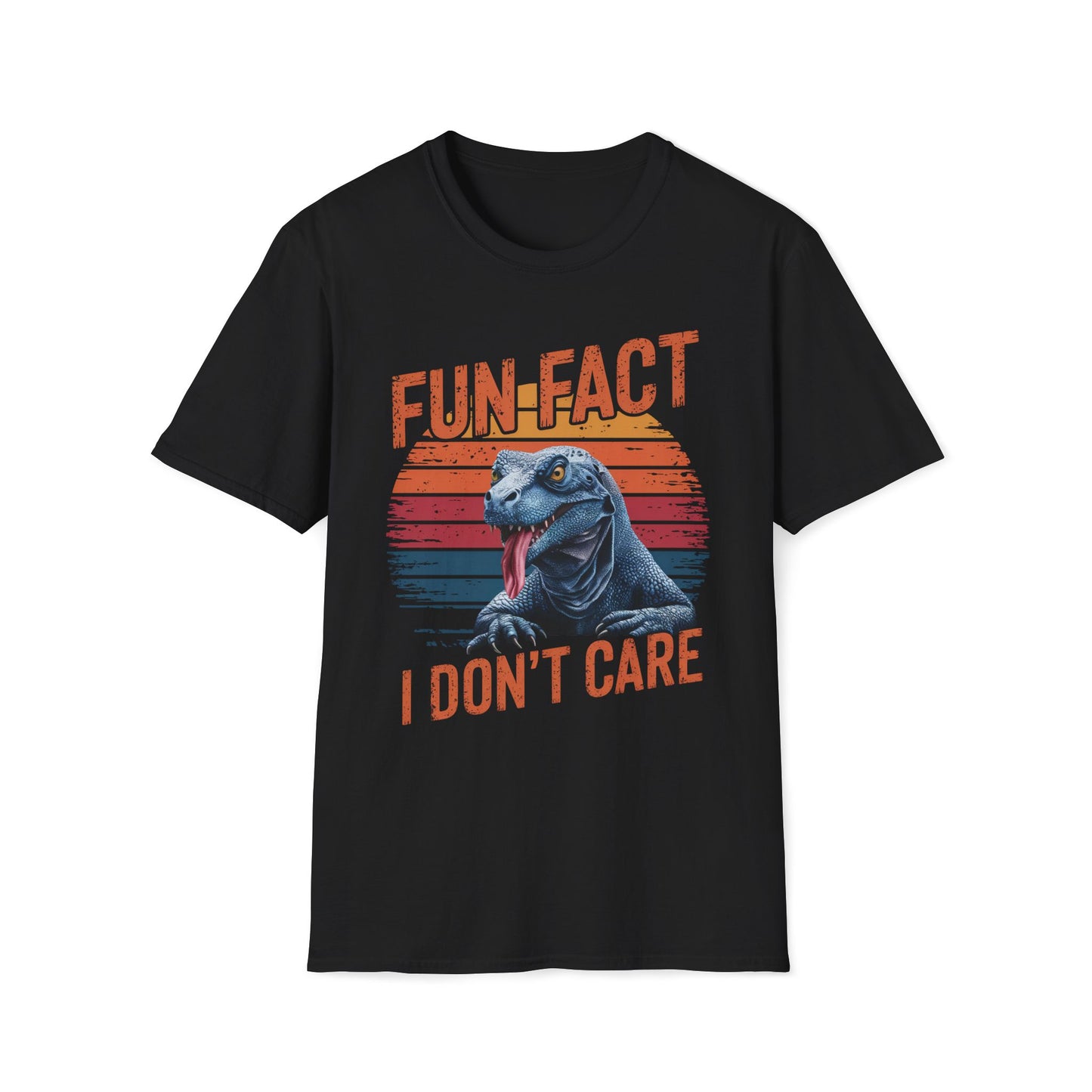 Fun Fact I Don't Care Tyrannosaurus Rex T-Shirt