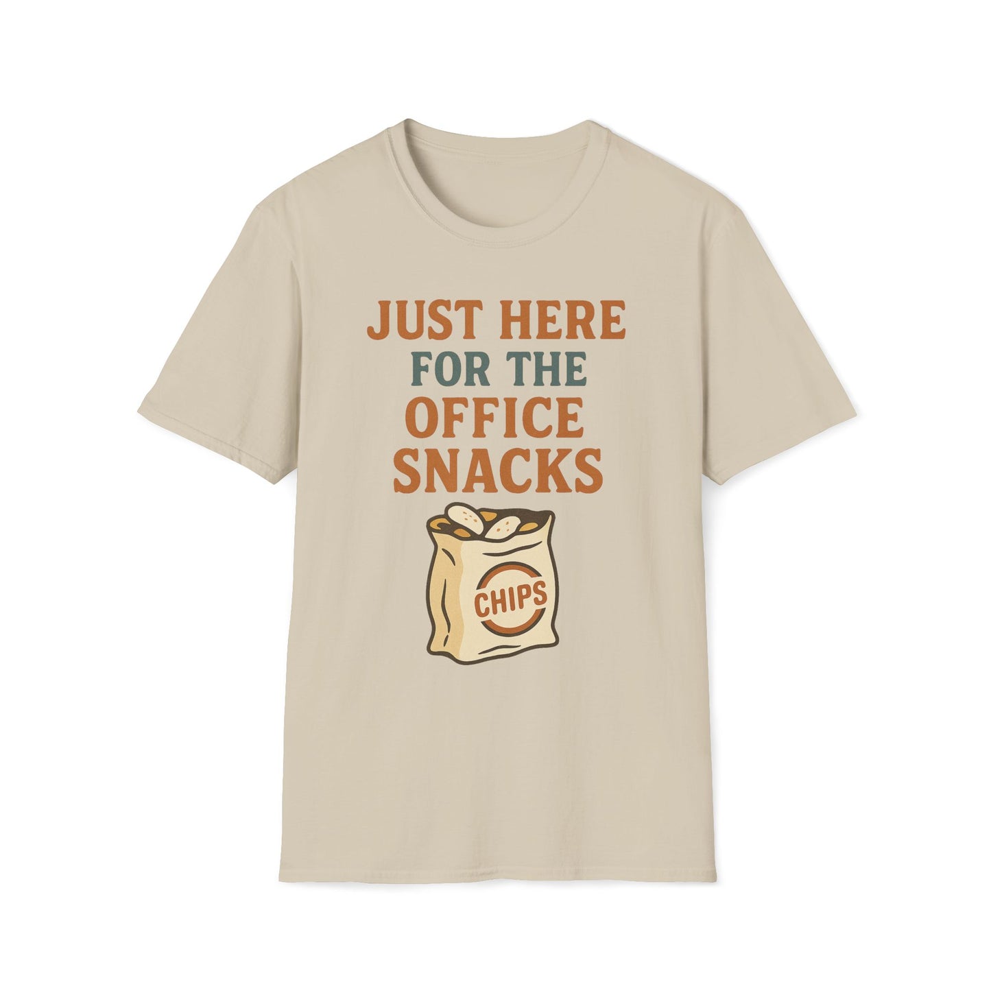 Just Here For The Office Snacks T-Shirt