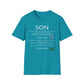 Dad Says Serenity And Courage, Mom Suggests Indica and Sativa T-Shirt