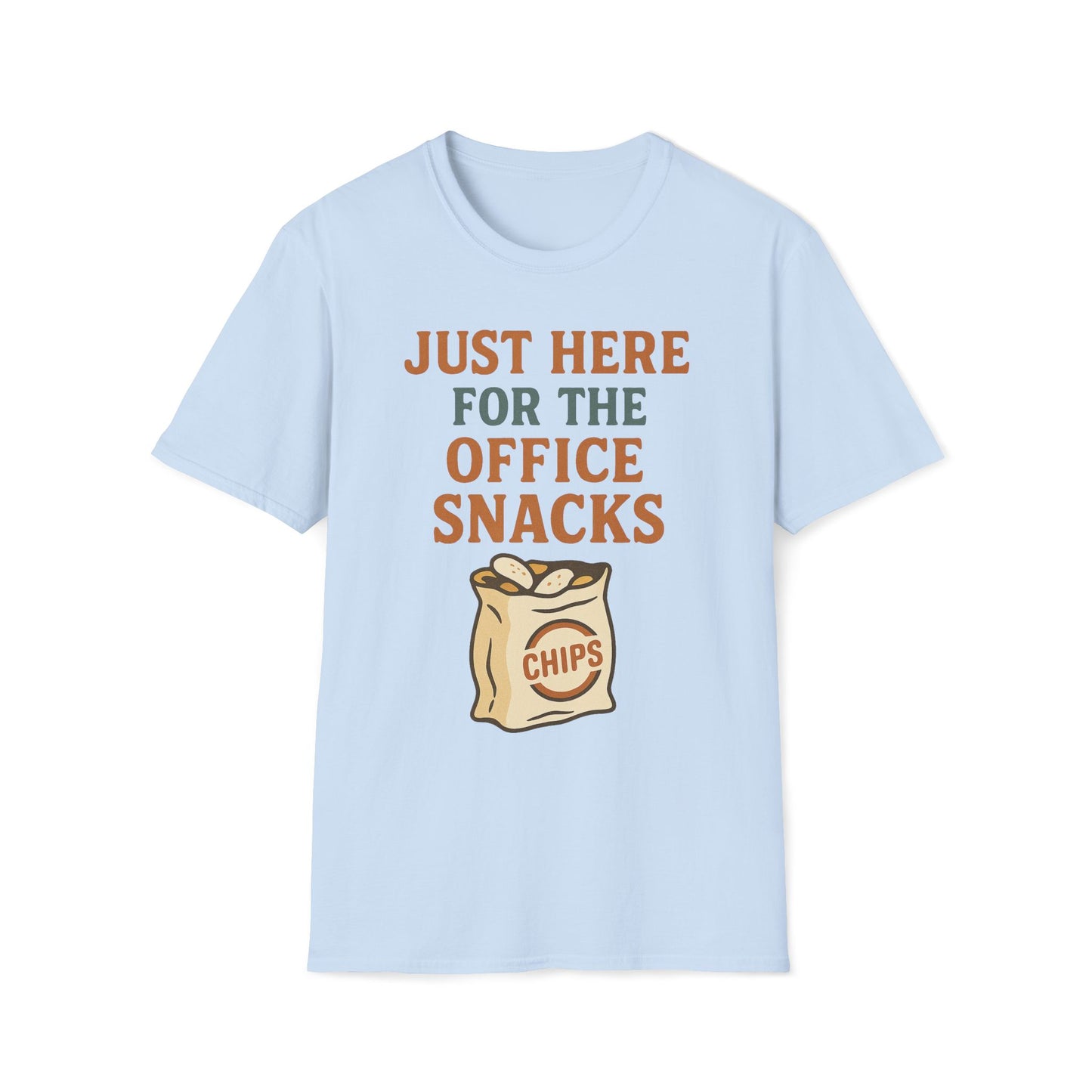 Just Here For The Office Snacks T-Shirt