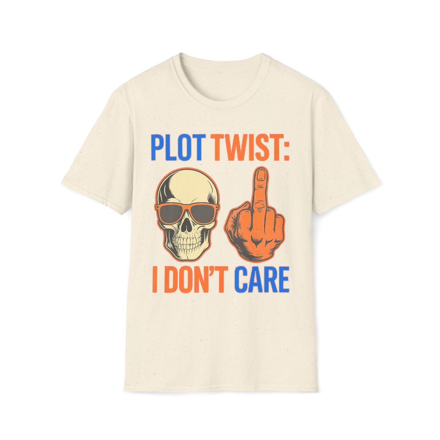 Apathetic Skeleton Doesn't Care T-Shirt