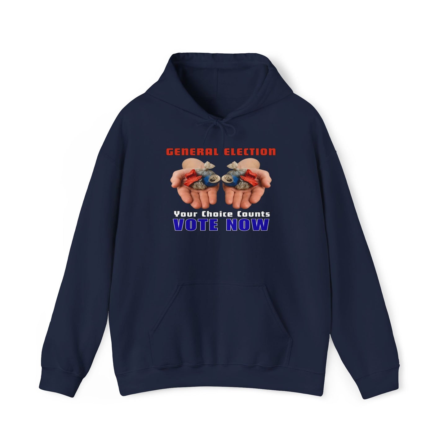 Your Choice Counts Vote Now Hoodie