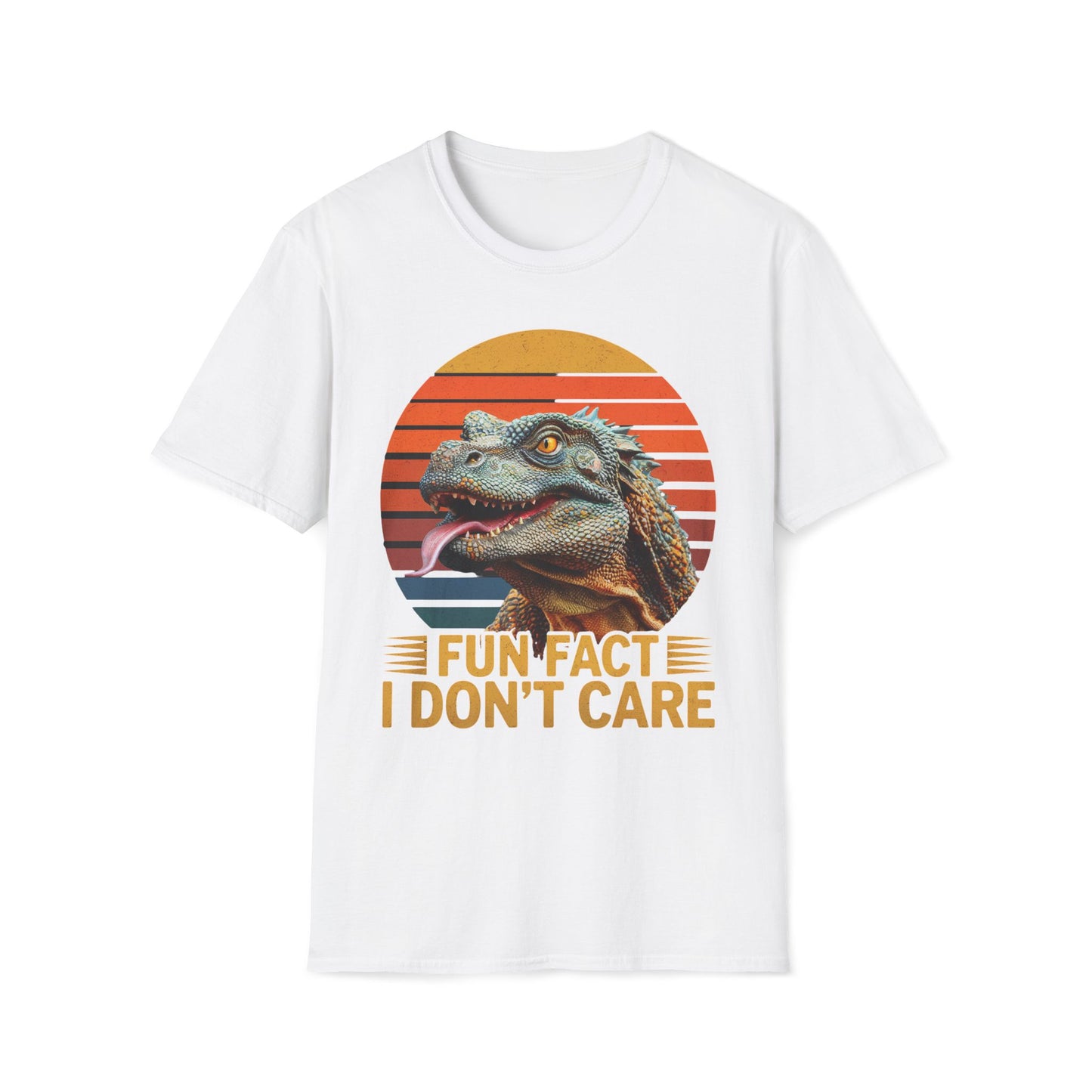 Fun Fact I Don't Care T Rex T-Shirt