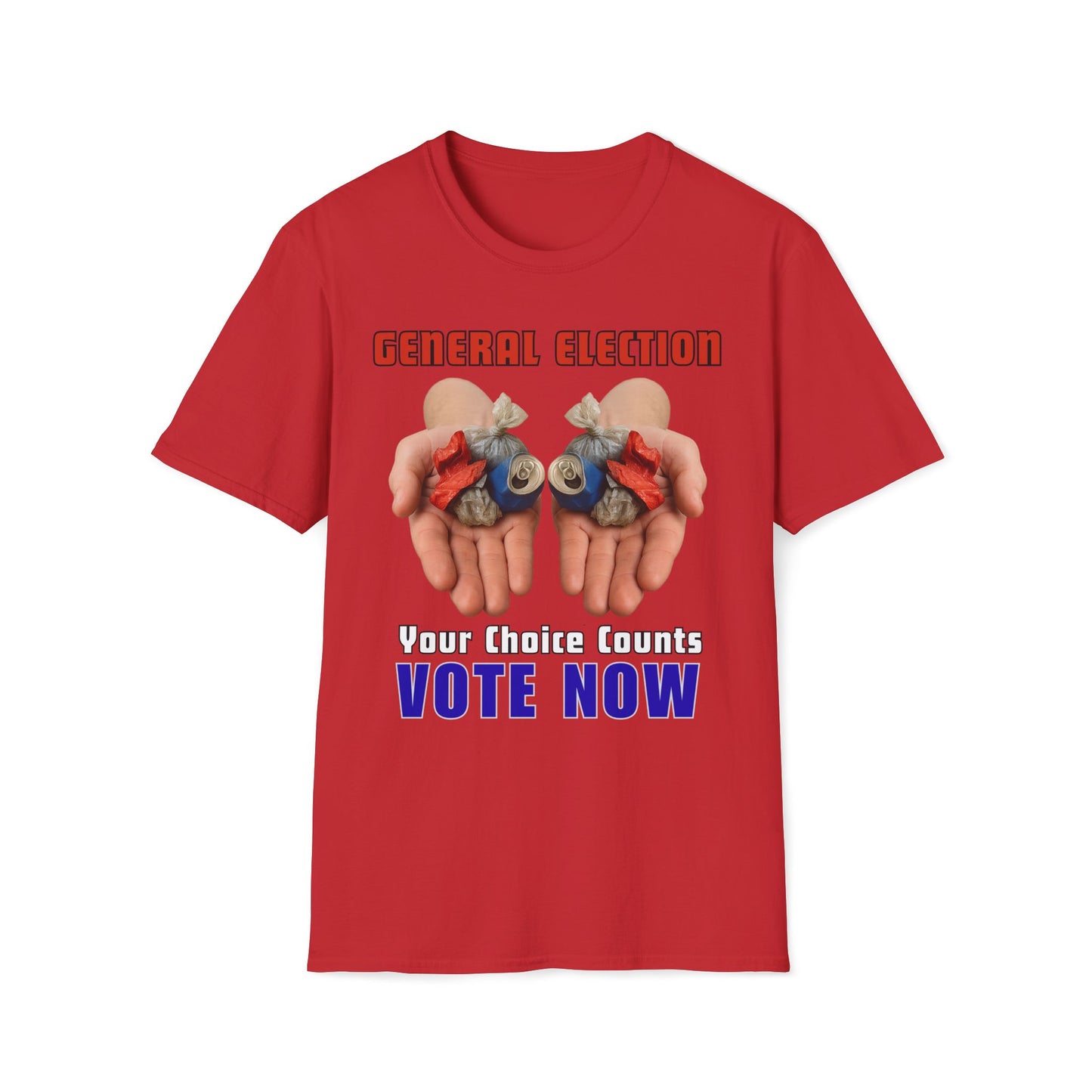 Your Choice Counts Vote Now T-Shirt